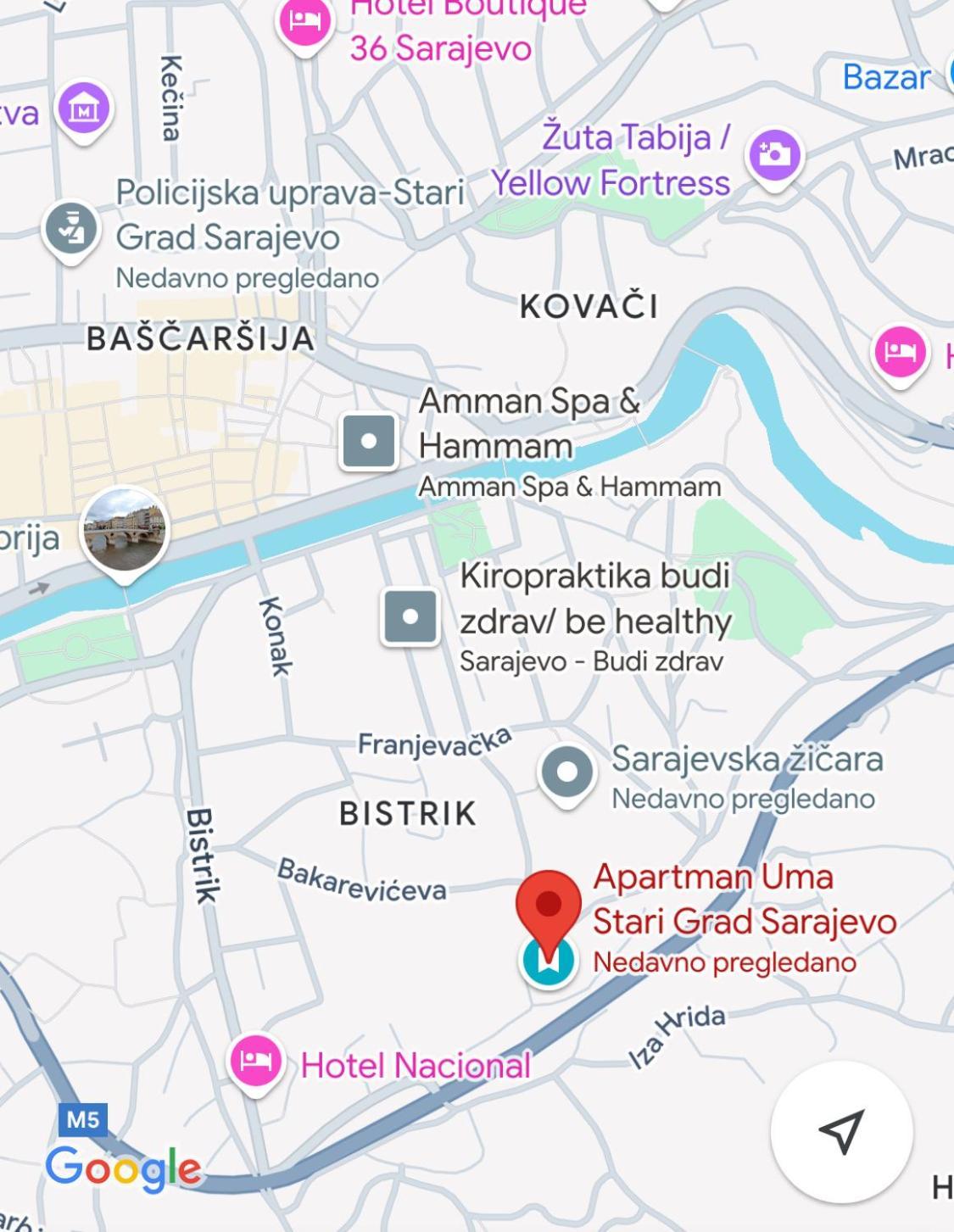 Apartman Uma Сараево Экстерьер фото